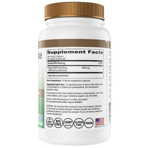 IP-6 Internional INC, Ip6 Red Yeast Rice Gold, 120 Caps