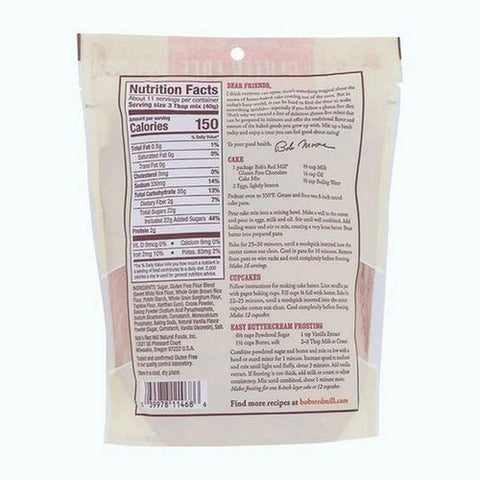 Bobs Red Mill, Gluten-Free Chocolate Cake Mix, 16 Oz