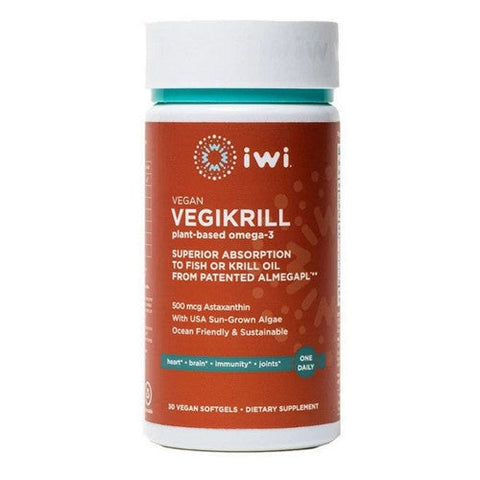 iwi, Vegi Krill, 30 Softgels iwi