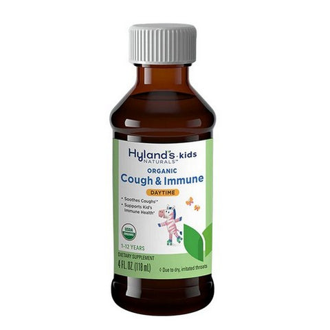 Hylands, Kids Organic Cough And Immune Daytime, 4 Oz