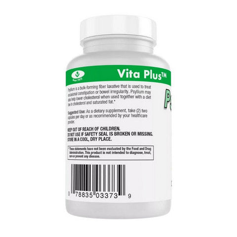 Vita plus, Psyllium Husk, 120 Capsules Vita plus