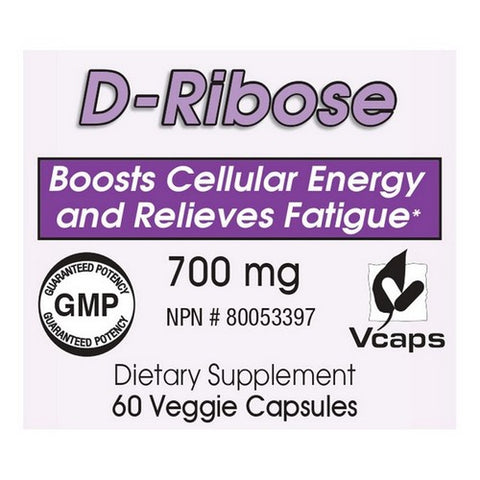 Vita plus, Vita Plus D Ribose, 700 Mg, 60 Veggie Capsules