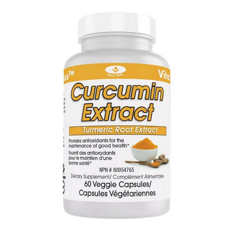 Vita Plus Curcumin 60 Veggie Capsules by Vita plus
