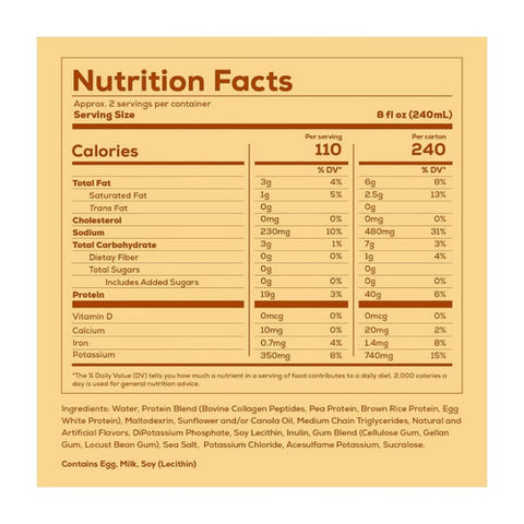 JST WRK Energy, MRE Protein Shake Salted Caramel, 12 Count