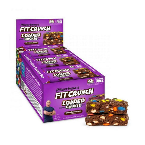 Fit Crunch Loaded Chocolate Deluxe 12 Count by Pure Protein