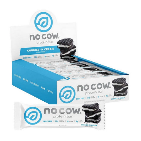 High protein Bar Cookies And Cream 12 Count by Pure Protein