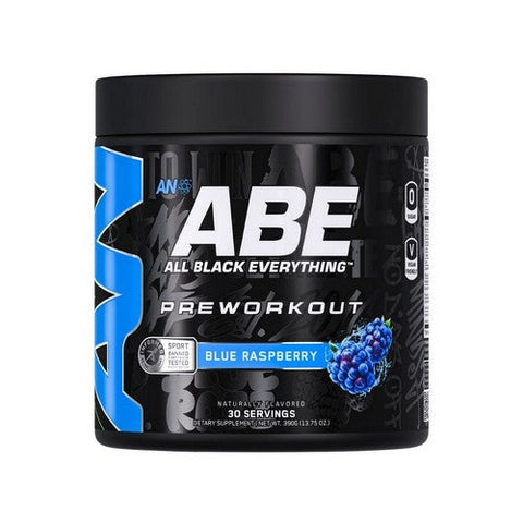 ABE, Ultimate Pre Workout Blue Razz, 390 Grams ABE