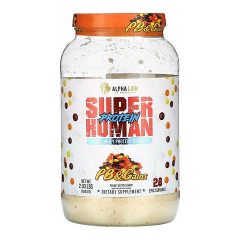 Alpha Lion, Superhuman Protein PB and Gains, 2 Lbs