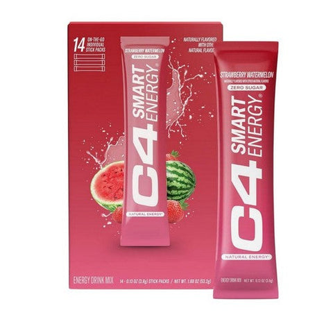 Cellucor, C4 Smart Energy Strawberry Watermelon, 14 Count