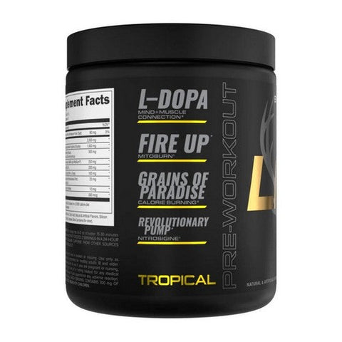 Bucked Up, LFG Pre-Workout Burn Tropical, 10.5 Oz Bucked Up