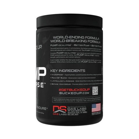 Bucked Up, Pump Ocalypse Blood Raz, 12.3 Oz