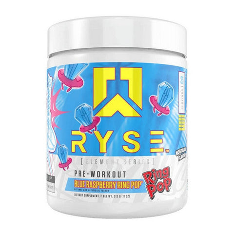 Ryse Supplements, Pre-Workout Blue Raspberry Ring Pop, 340 Grams Ryse Supplements