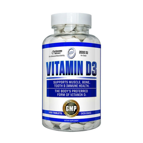 Vitamin D3 100 Tabs by HI-TECH PHARMACEUTICALS