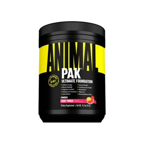 Universal Nutrition, Animal Pak Powder Fruit Punch, 417 Grams Universal Nutrition