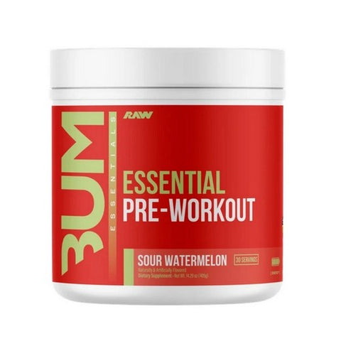 Raw Nutrition, CBUM Essential Pre-Workout Watermelon, 400 Grams Raw Nutrition