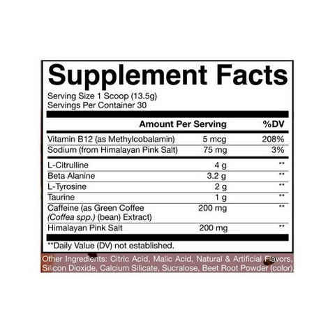 Raw Nutrition, CBUM Essential Pre-Workout Watermelon, 400 Grams Raw Nutrition
