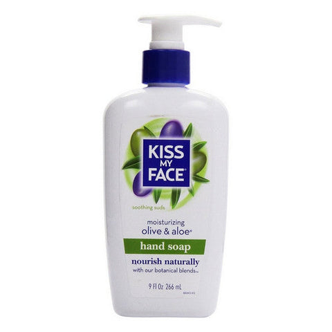 Kiss My Face, Moisturizing Hand Soap Olive And Aloe, 9 Oz Kiss My Face