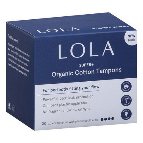 Lola, Tampon Compact Super Plus, 20 Count