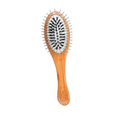 Bass Brushes Pet Brush Hybrid Groomer 1 Count by Bass Brushes