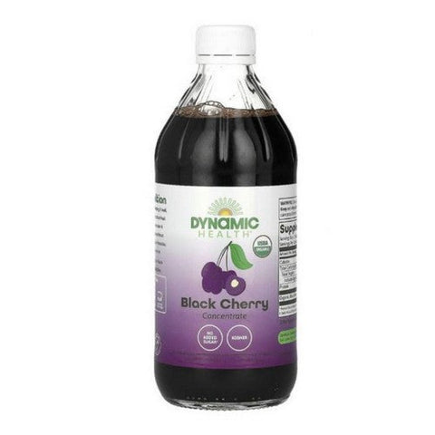 Dynamic Health Laboratories, Black Cherry Concentrate Glass, 16 Oz Dynamic Health Laboratories