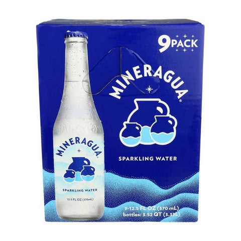 Mineragua, Mineragua Sparkling Water, 9 Count / 12.5 Oz