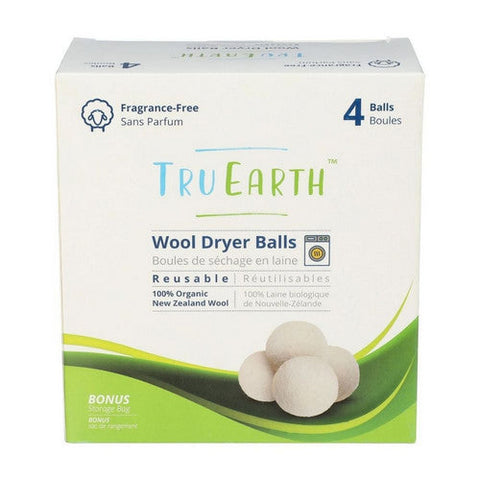 Tru Earth, Wool Dryer Balls, 4 Count (Case Of 4) Tru Earth