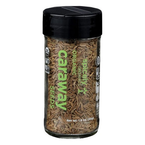 Spicely Organics, Organic Caraway Seeds, 1.6 Oz (Case Of 3)