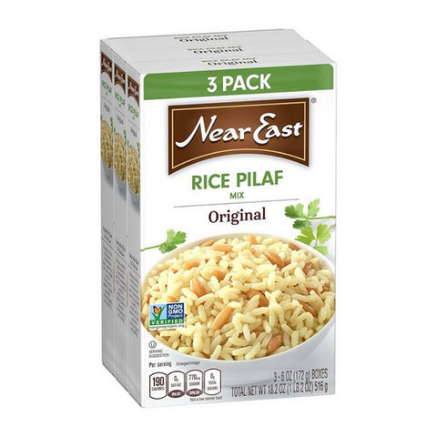 Original Rice Pilaf Mix 6.09 Oz x 3 (Case Of 4) by Near East
