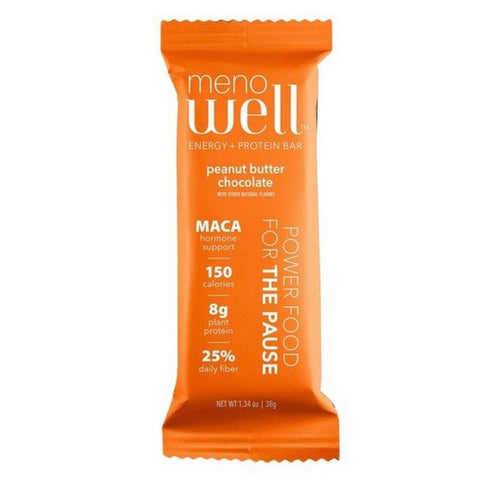Menowell, Nutritional Bar Peanut Butter Chocolate, 1.34 Oz (Case Of 10)
