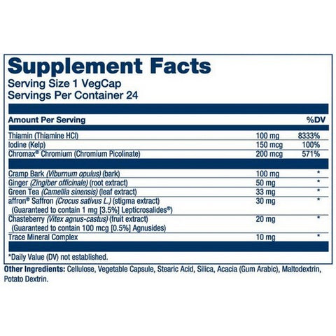 Solaray, PMS & Menstrual Support, 24 Count