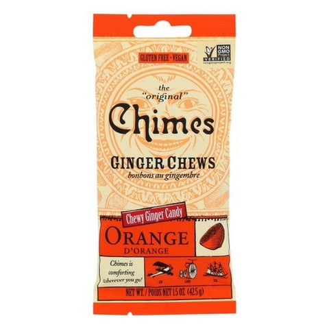 Chimes, Orange Ginger Chew, 1.5 Oz (Case Of 12)