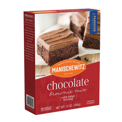 Manischewitz, Manischewitz Brownie Cake Mix, 12 Oz (Case Of 12)