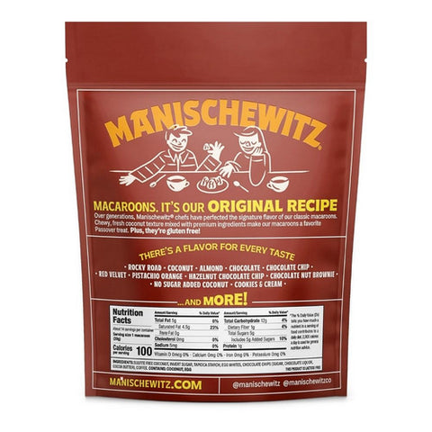 Manischewitz, Macaroons Cappuccino Chip, 10 O z (Case Of 12)