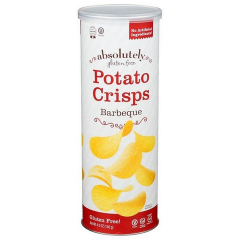 Absolutely Gluten Free, Barbecue Potato Crisps, 4.9 Oz (Case Of 12)