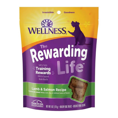 Wellness, Dog Treats Soft WellBites Lamb And Salmon, 6 Oz (Case of 8)