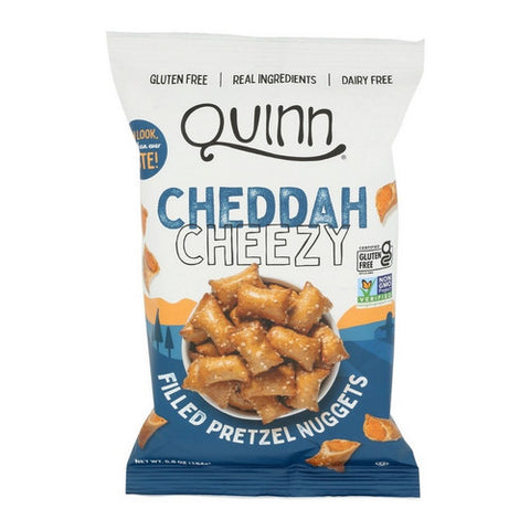 Plant Based Cheesy Style Filled Nuggets Bag 5.8 Oz (Case of 8) by Quinn