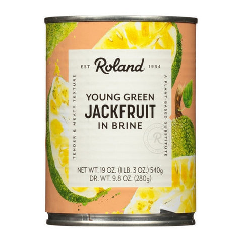 Roland, Young Green Jackfruit Brine, 19 Oz (Case of 12)