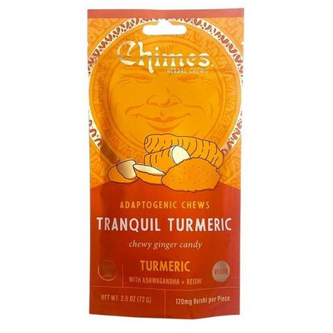 Chimes, Ginger Chew Turmeric, 2.5 Oz (Case Of 6)