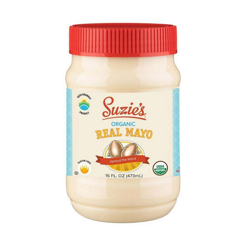 Organic Real Mayo 16 Oz (Case Of 6) by Suzies