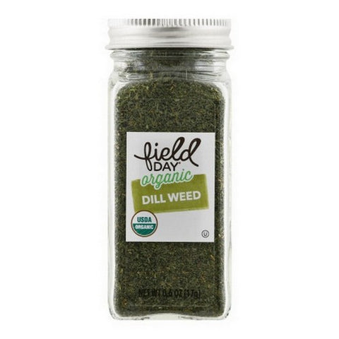 Field Day, Organic Dill Weed, 0.6 Oz (Case Of 6)