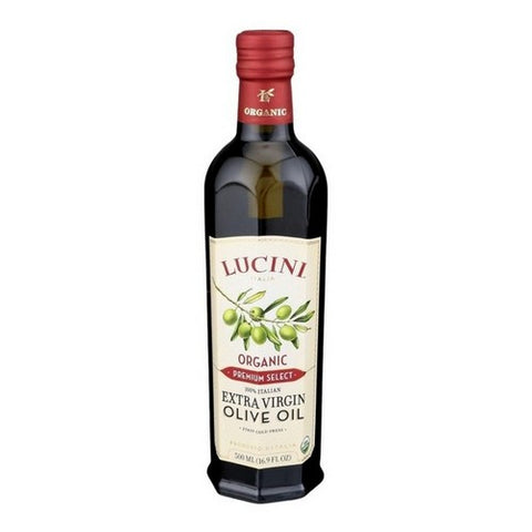 Lucini, Organic Extra Virgin Olive Oil, 16.9 Oz (Case Of 6)