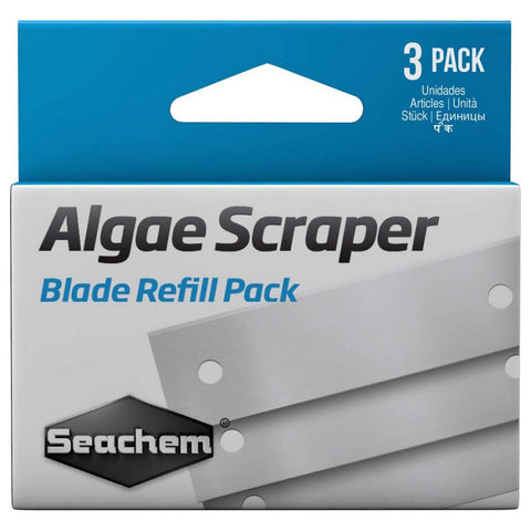 Seachem Laboratories Algae Scraper Replacement Blades White 1 Each / 3 Pack by Seachem