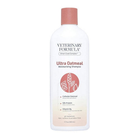 Synergy Labs Veterinary Formula Smart Coat Complex Ultra Oatmeal Moisturizing Shampoo 17 Oz by Synergy Labs