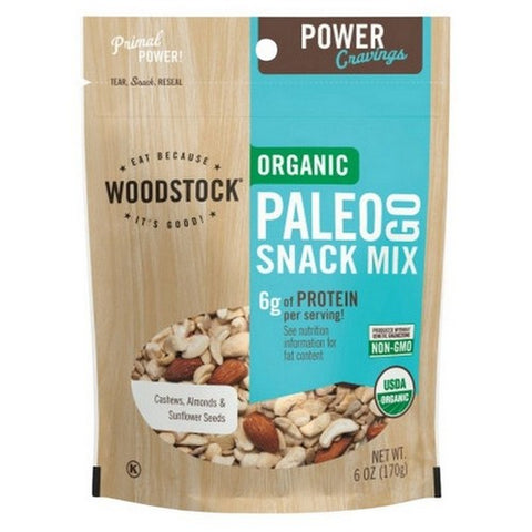 Woodstock, Organic Paleo Go Snack Mix, 6 Oz (Case Of 8)