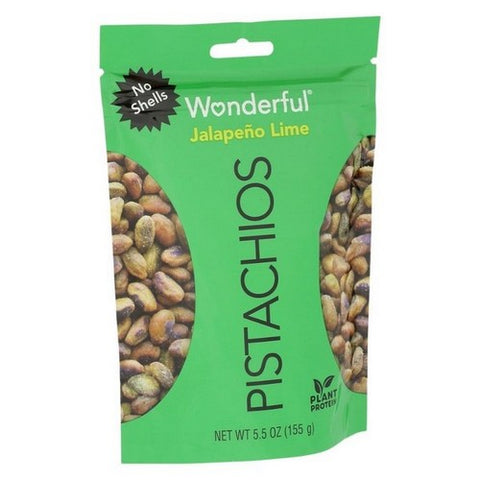 Wonderful Pistachios, Jalapeno Lime Pistachios, 5.5 Oz