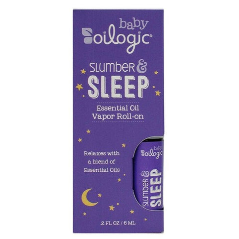 Oilogic, Baby Essential Oil Care Slumber Sleep Relaxing Lavender Roll-On, .2 Oz