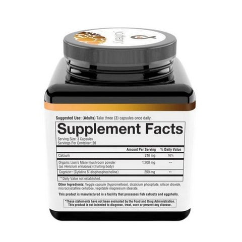 Youtheory, Lions Mane Plus, 60 Vegcaps