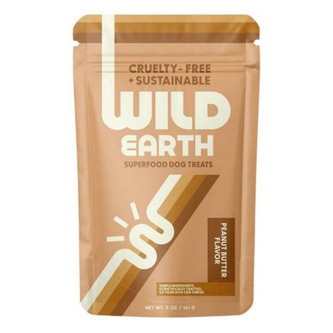 Wild Earth, Dog Treats Peanut Butter, 5 Oz (Case Of 8)