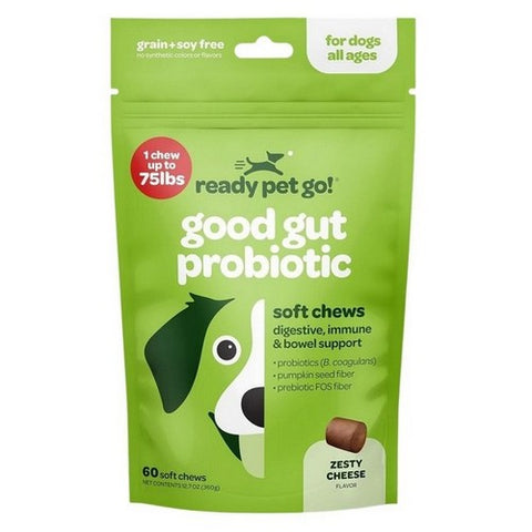 Ready Pet Go!, Good Gut Probiotic, 60 Count