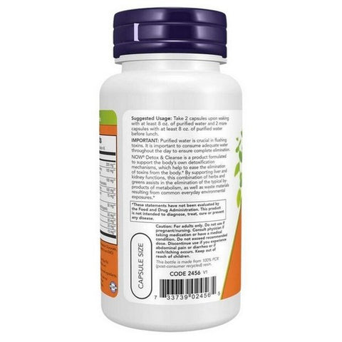 Now Foods, Detox And Cleanse, 90 VegCaps
